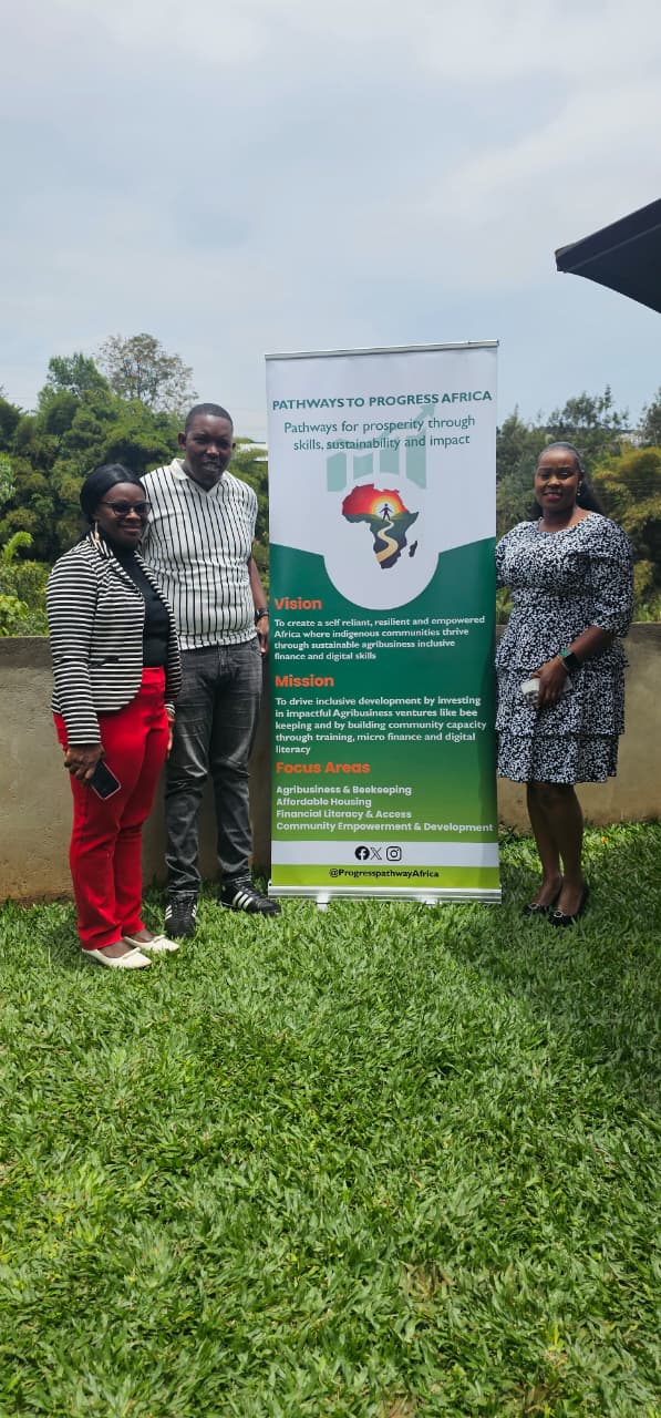 Team collaboration at outdoor event